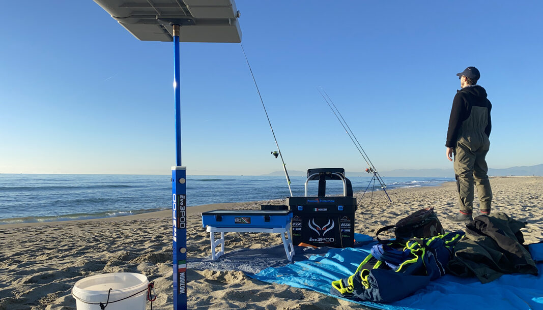 Come organizzare la postazione da Surf Casting