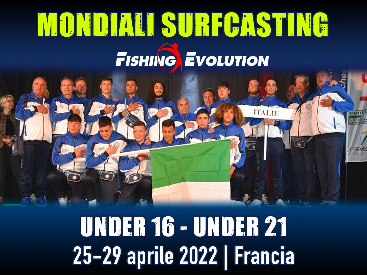 29° CAMPIONATO MONDIALE SURFCASTING UNDER 16 – UNDER 21 | FRANCIA 2022