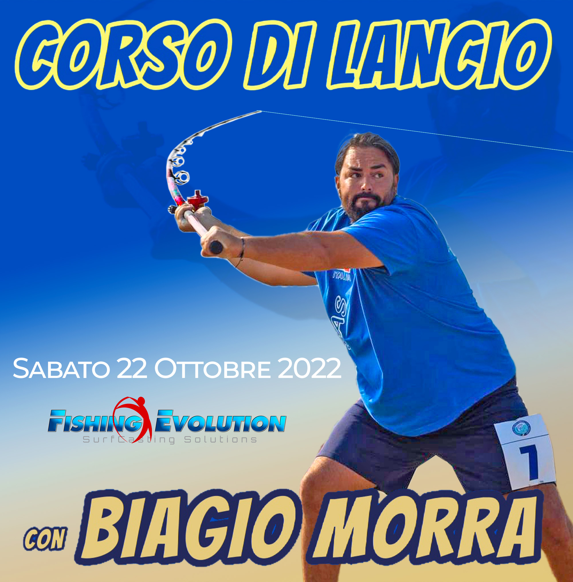 Corso di Lancio Tecnico per il SurfCasting con il Campione BIAGIO MORRA (1° App.)